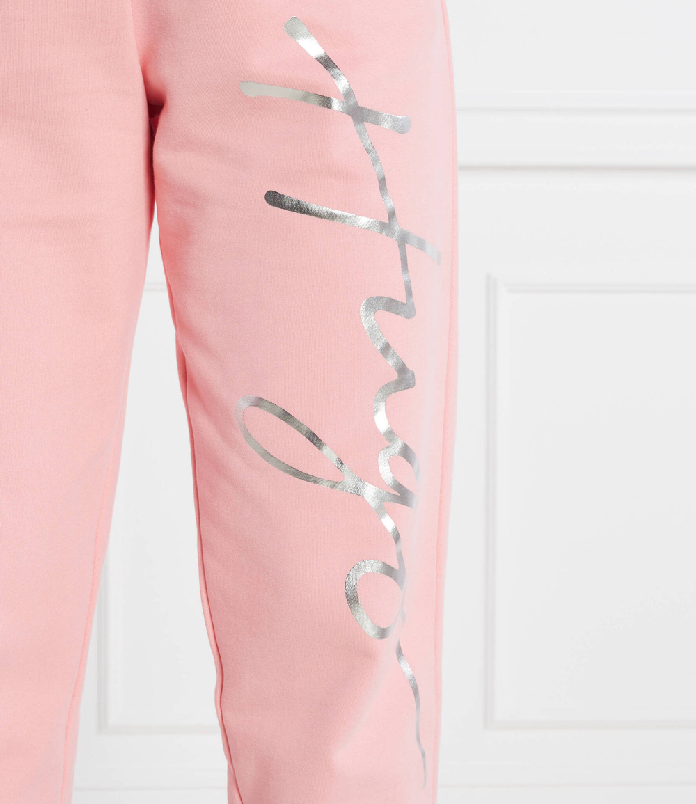 спортивные брюки relaxed jogger_1 HUGO - пудро-розовый(50484651)