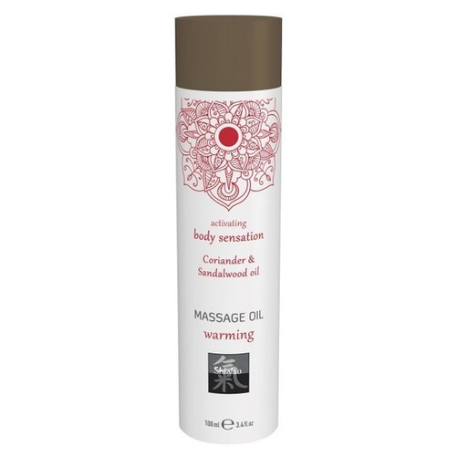 Массажное масло с ароматом кориандра с добавлением сандалового масла Shiatsu Massage Body Oil 100мл