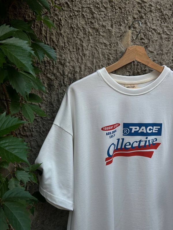 Футболка оверсайз Pace Collective Milk - фото 2