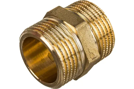 Ниппель STOUT НР 3/4" 32435