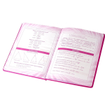 Дневник школьный Alingar 1-11 кл., 48л., 7БЦ, иск.кожа, тиснение, "Flamingo Yellow"