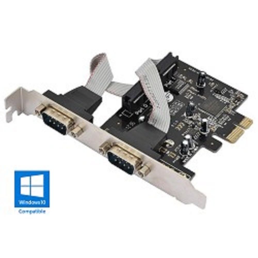 Планка в корпус ORIENT XWT-PE2S, Контроллер PCI-Ex1 to COM 2-port, OEM