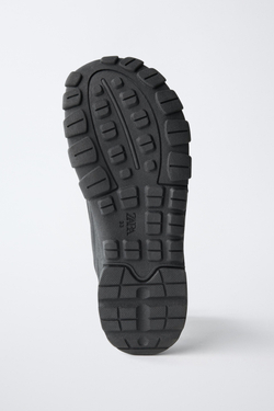 ZARA СПОРТИВНЫЕ БАЛЕТКИ BAREFOOT, ЧЕРНЫЙ