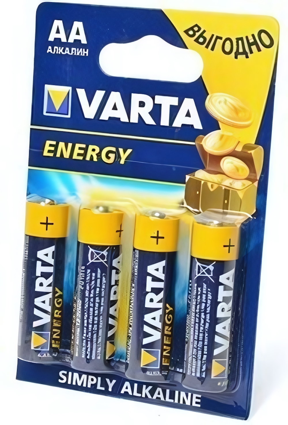 Элемент питания Varta LR6 BL/4 Longlife (комплект 4 шт)