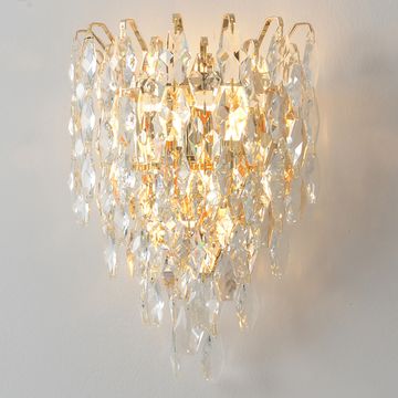 Бра 3*E14 HEDONIST AP3 золото Crystal Lux