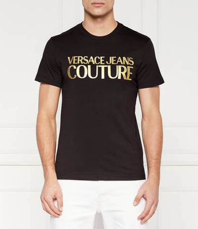 Футболка Versace Jeans Couture - черный(77GAHT05CJ00T)