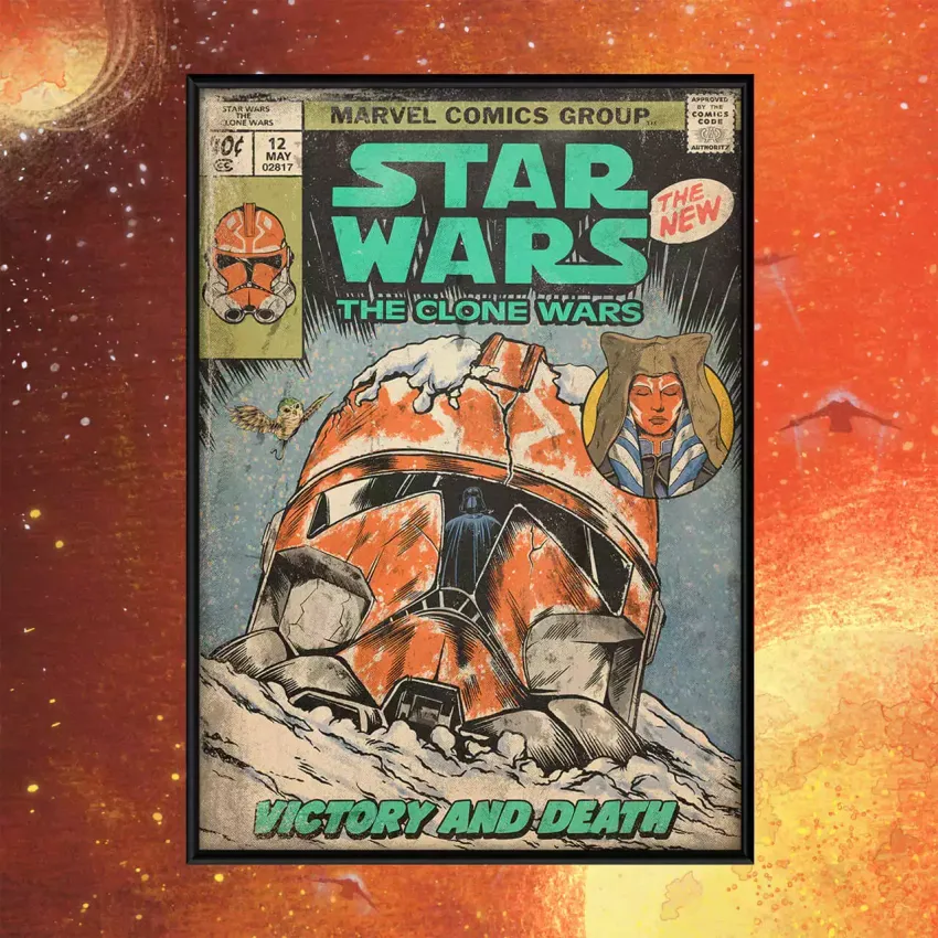 Постер "Star Wars The Clone Wars: Victory And Death" Постер "Star Wars The Clone Wars: Victory And Death"