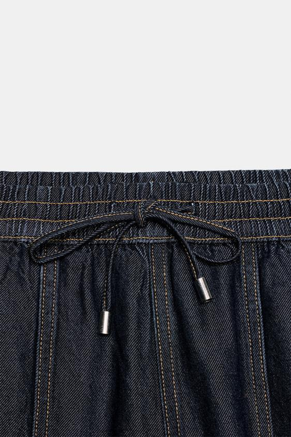 ZARA ДЖИНСЫ-ДЖОГГЕРЫ Z1975 WIDE-LEG С ВЫСОКОЙ ПОСАДКОЙ, СИНИЙ