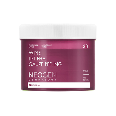 Neogen Dermalogy Wine Lift PHA Gauze Peeling 30шт
