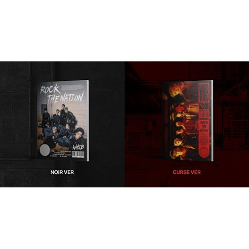 Альбом WHIB - ROCK THE NATION 1st Mini Album 2 Version SET