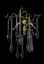 Настенный светильник Crystal Lux REINA AP3 GOLD PEARL