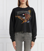 Худи VINTAGE EAGLE CREW Tommy Jeans - черный(DW0DW16415)