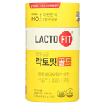 Lactofit, Пробиотик, золото, 50 стиков (2 г) каждый