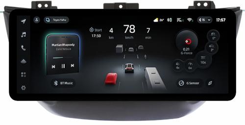 Магнитола для Hyundai Tucson 3 2015-2018 (без штатной КЗВ, рамка черная) - Teyes CC4PRO монитор 12.3" 2K QLED + рамка 9, Android 13, Быстрейшая, Snapdragon 778G, ИИ, CarPlay, DSP, 4G SIM-слот