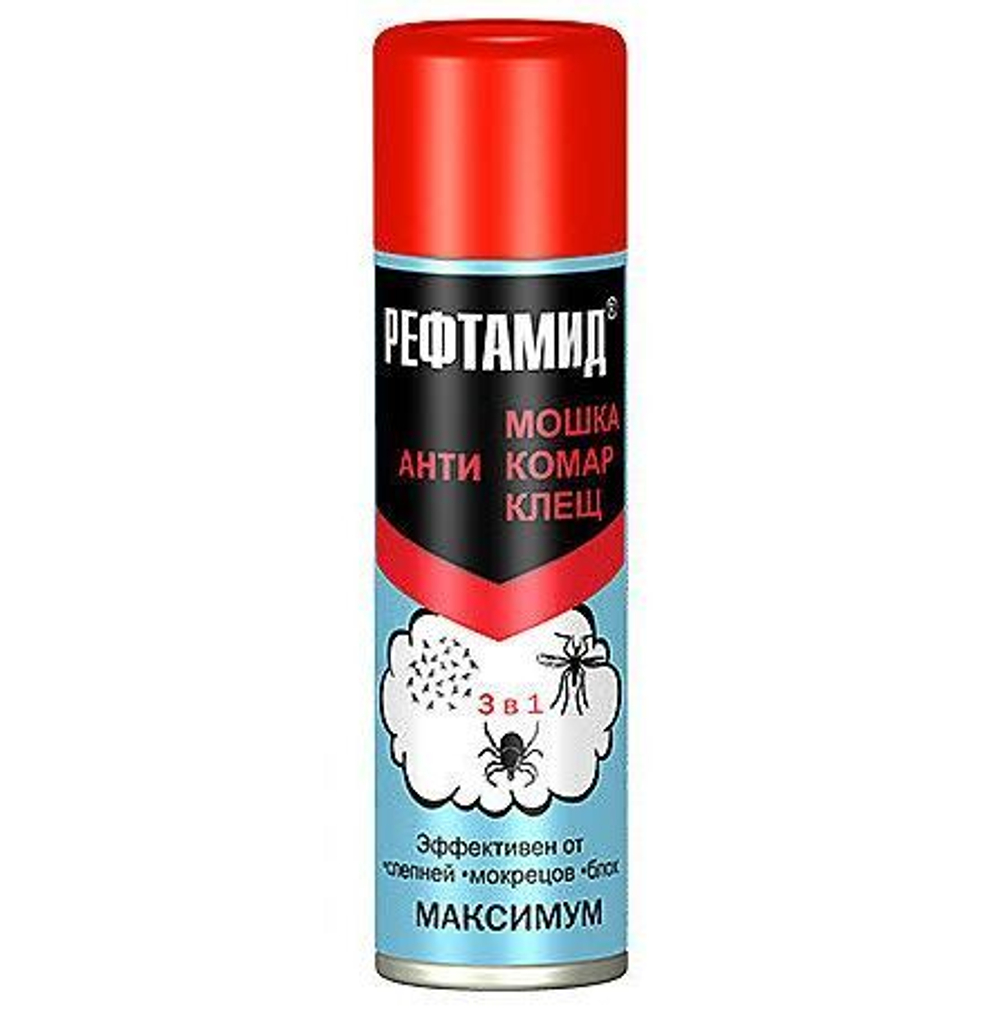 Антимоскит-спрей Sibiar Рефтамид Максимум 3 В 1 (145 мл)