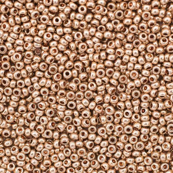 Бисер Preciosa Solgel metallic 10/0 (2.3 мм), 100 г (5х20 г), цв. 18112