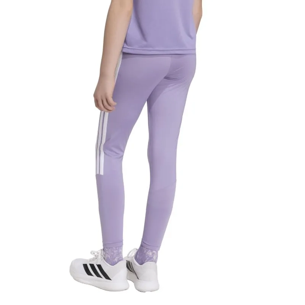 Брюки для девочки Adidas Girls Train Essentials 3 Stripes - magic lilac/white