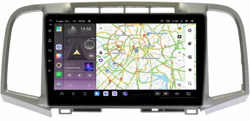 Магнитола для Toyota Venza 2008-2016 - Kuberg QLed, Android 13, Быстрейшая, CarPlay, SIM-слот