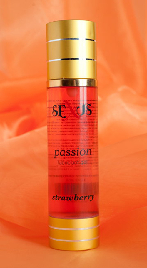 Увлажняющий гель с ароматом клубники Passion Strawberry