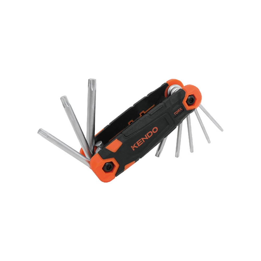 Складной набор ключей KENDO Torx 8 шт 20718