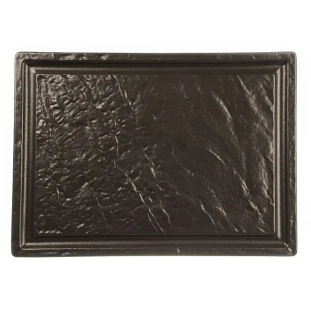 Блюдо прямоугольное 42*28 см h1,6 см Black Raw Stellar P.L. Proff Cuisine [1]