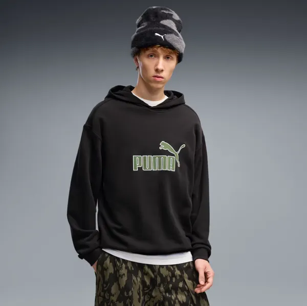 Толстовка мужская PUMA ESS ELEVATED No.1 Relaxed Hoodie TR
