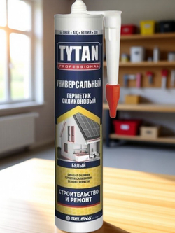 TYTAN Professional Герметик Силиконовый Универсальный бесцветный, 280 мл