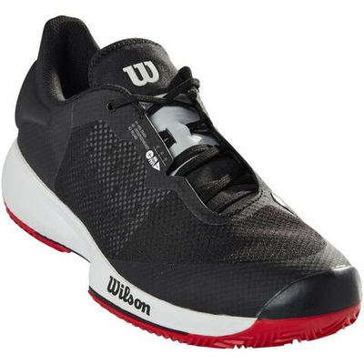 Мужские кроссовки теннисные Wilson Kaos Swift Clay - black/pear blue/wilson red