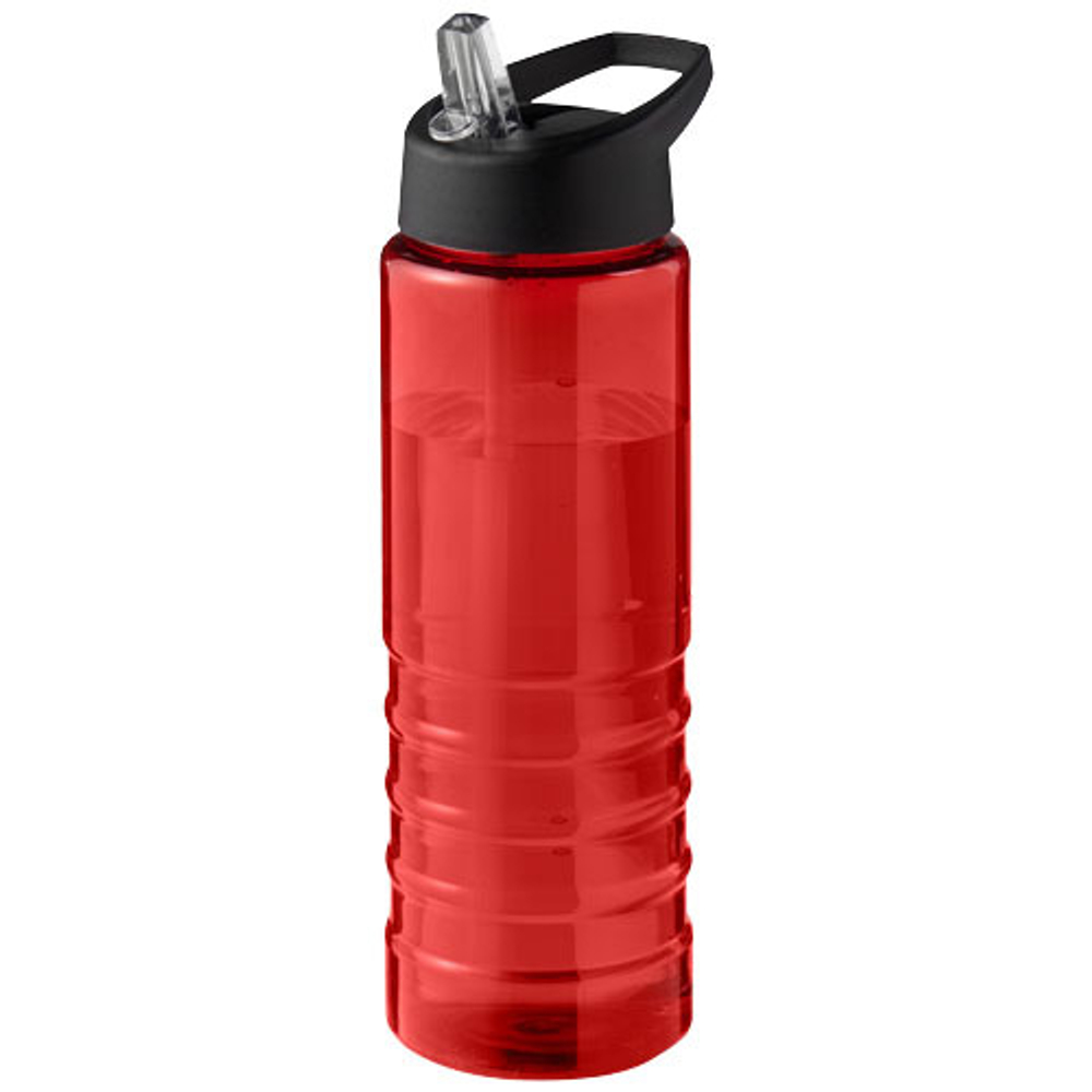 Спортивная бутылка H2O Active® Eco Treble объемом 750 мл с куполообразной крышкой