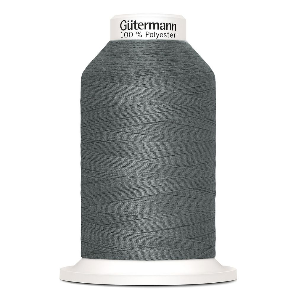 Нитки оверлочные Gutermann Miniking 120 (1000 метров), 5 кат. | 701 стальной серый