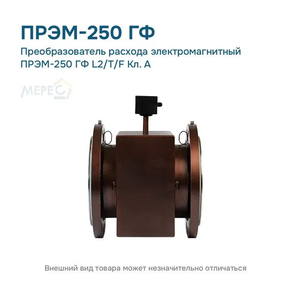 Преобразователь расхода электромагнитный ПРЭМ-250 ГФ L2/T/F Кл. A