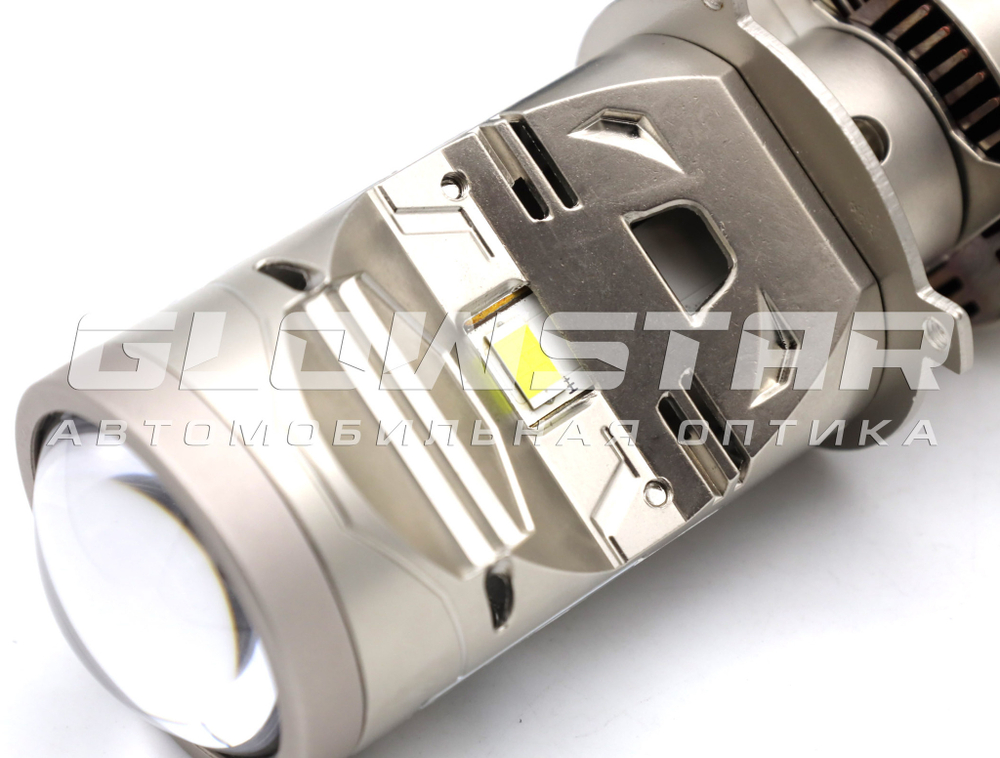 Билед модули Aozoom Mini-Led H4 New мини линзы, 12V, 50/80W (комплект, 2шт)