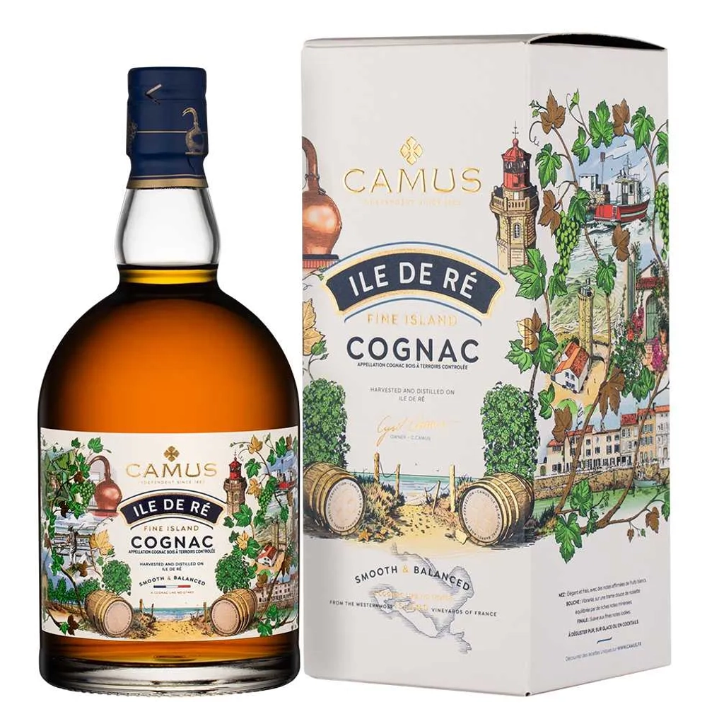 Коньяк Camus Ile de Re Fine Island, 0.7 л