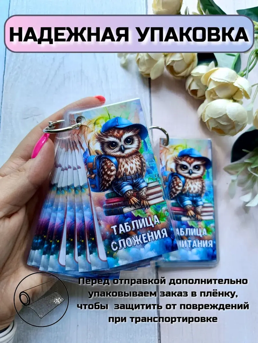 Обучающие карточки "Сложение" и "Вычитание"