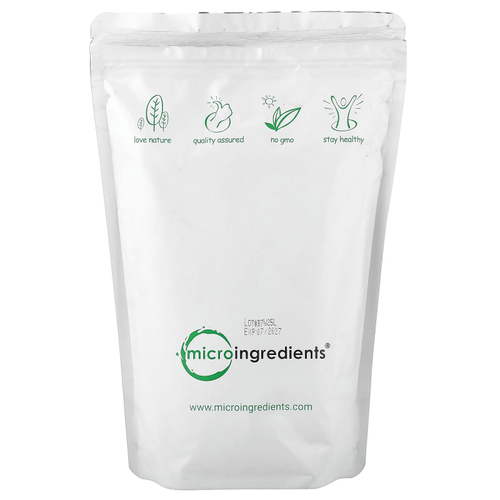 Micro Ingredients, органический порошок из ростков пшеницы, 454 г (16 унций)