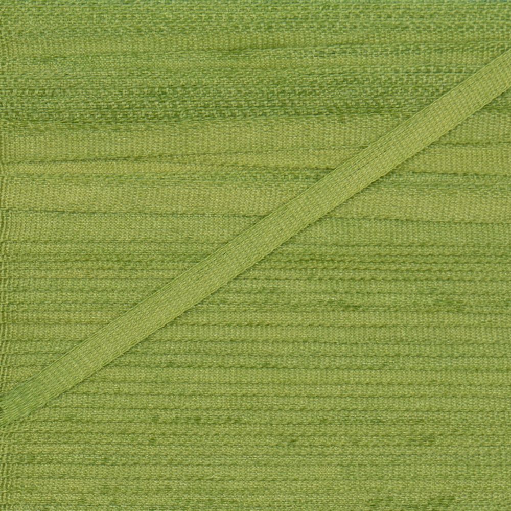 Лента (тесьма) шелковая 2.0 мм / 45.5±0.5 метров, №212 св. зеленый, Gamma SR-2