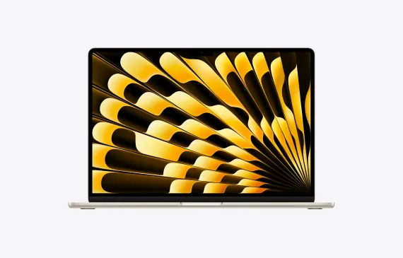 Ноутбук Apple MacBook Air 15" (M5, 24 ГБ, 1 ТБ SSD) Сияющая звезда (MDVF4)