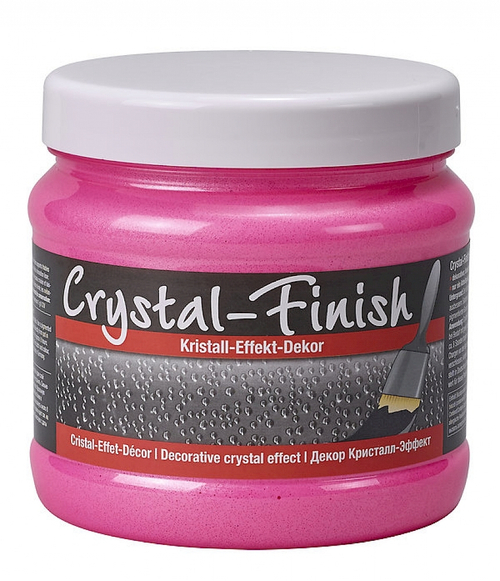 ПОКРЫТИЕ ДЕКОРАТИВНОЕ CRYSTAL FINISH NEON PINK 750МЛ