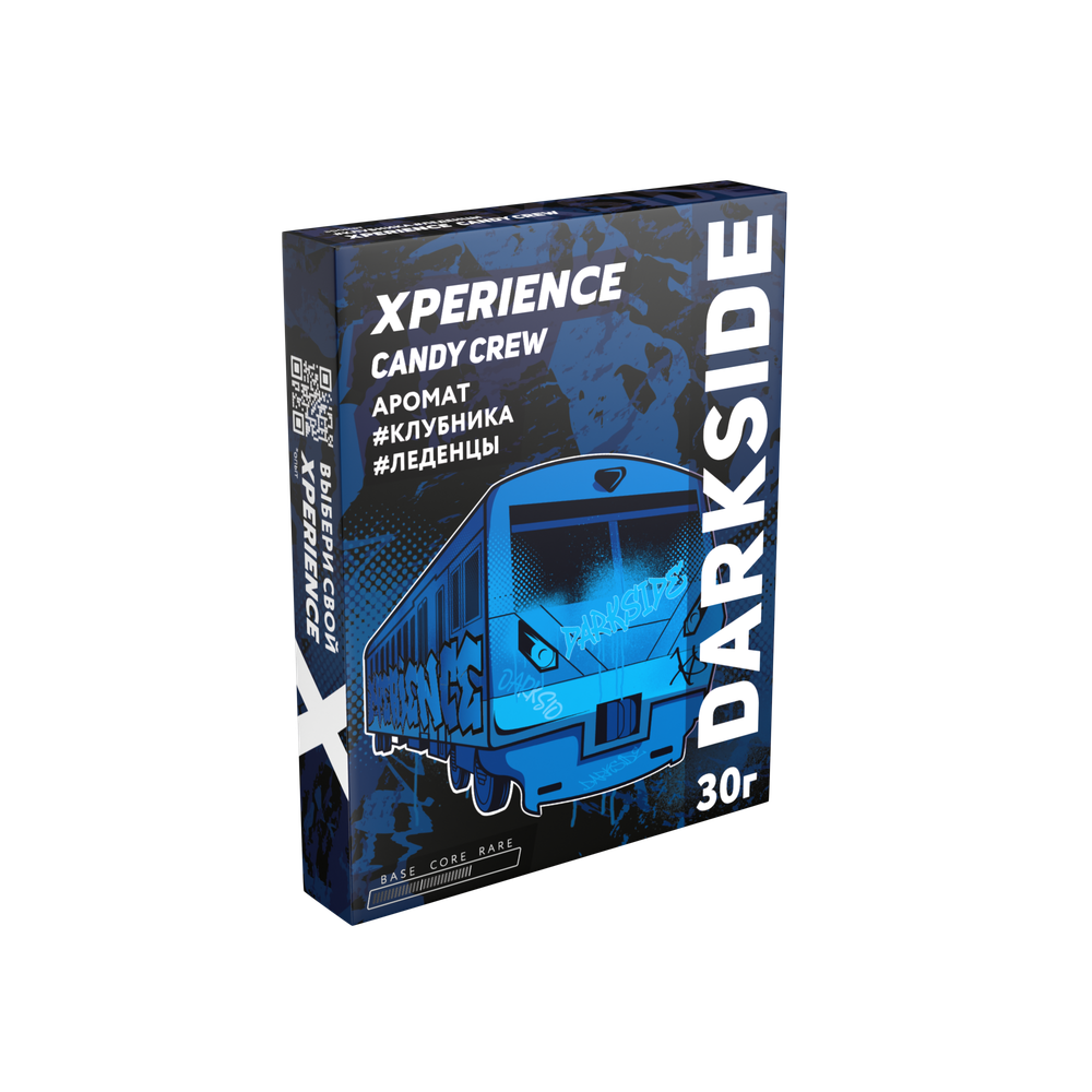 М. Табак для кальяна Dark Side Xperience "Кэнди Крю" (Клубника, леденцы) 25/30гр