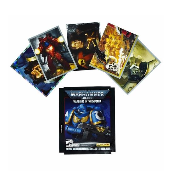 Набор из 2 блистеров (12 пакетиков) Panini WARHAMMER 40000 Вархаммер