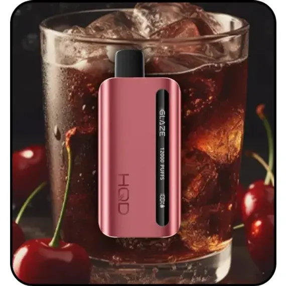 HQD GLAZE 12000 - Cherry Cola (5% nic)