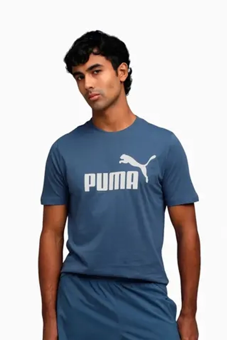 Футболка Puma Essentials Logo No.1 Logo Tee - синий