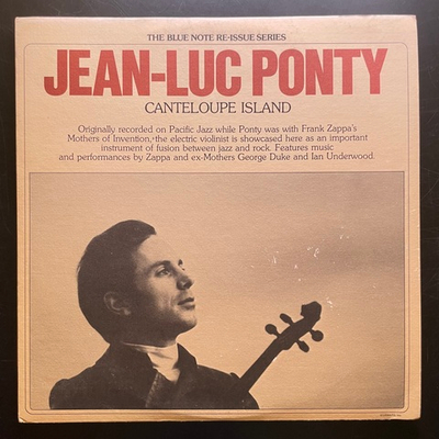 Jean-Luc Ponty ‎– Canteloupe Island 2LP (США 1976г.)