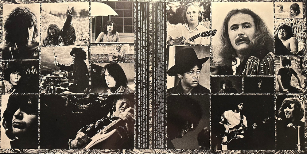 Crosby, Stills, Nash & Young - DejaVu (Европа 1973г.)