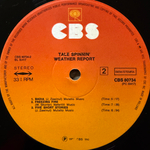 Weather Report ‎– Tale Spinnin' (Голландия 1977г.)