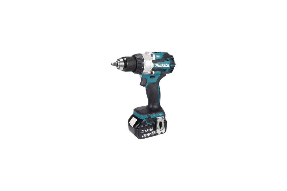 Аккумуляторная дрель-шуруповерт Makita 18V (2*АКБ 5 Ач, ЗУ) DDF489RTJ
