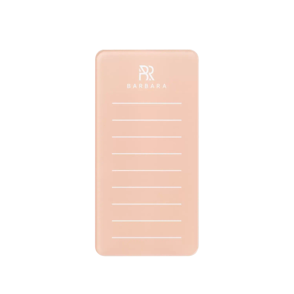 Лэшбокс Barbara персиковый Peach (10 планшетов)