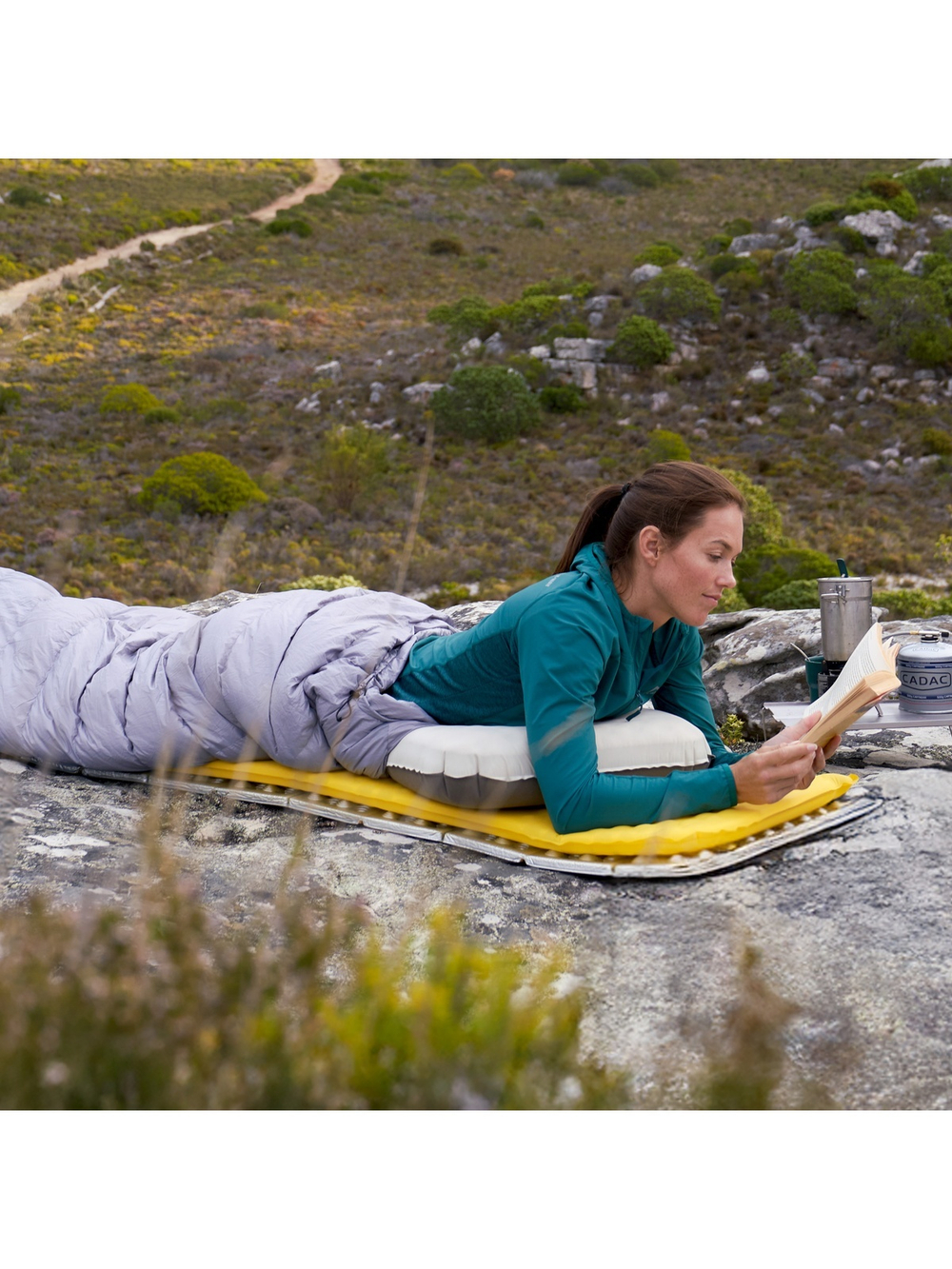 Коврик надувной Naturehike 183х53х3,5 см, желтый