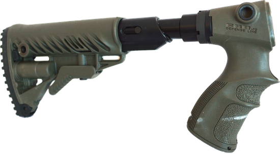Телескопический приклад с амортизатором для Remington 870