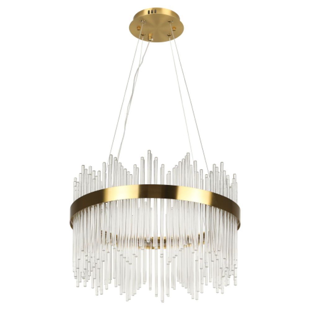 Люстра Rivoli Gwen 6192-201 подвесная светодиодная LED 3000-6300К 112 Вт с пультом | Rivoli